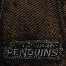 Бейсболка Pittsburgh Penguins Mitchell & Ness Black Downtown Snow Wash Pro-Crown