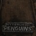Бейсболка Pittsburgh Penguins Mitchell & Ness Black Downtown Snow Wash Pro-Crown