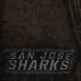 Бейсболка San Jose Sharks Mitchell & Ness Black Downtown Snow Wash Pro-Crown