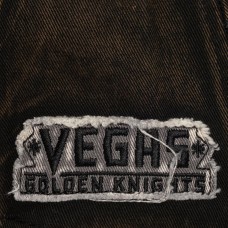 Бейсболка Vegas Golden Knights Mitchell & Ness Black Downtown Snow Wash Pro-Crown