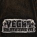 Бейсболка Vegas Golden Knights Mitchell & Ness Black Downtown Snow Wash Pro-Crown