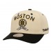 Бейсболка Boston Bruins Mitchell & Ness Cream Soul Legacy Defined Two-Tone Pro Crown