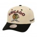 Бейсболка Chicago Blackhawks Mitchell & Ness Cream Soul Legacy Defined Two-Tone Pro Crown