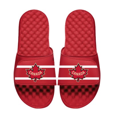 Шлепки Canada ISlide Unisex 2025 4 Nations Face-Off Jersey - Red