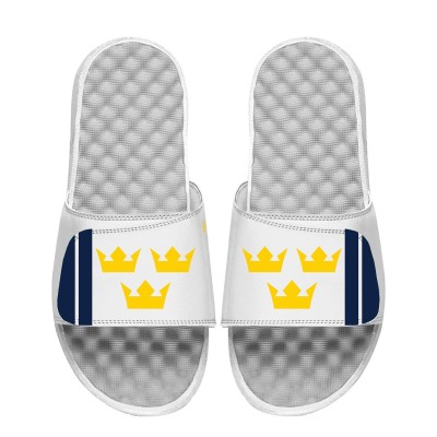 Шлепки Sweden ISlide Unisex 2025 4 Nations Face-Off Jersey - White