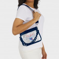 New York Rangers WEAR by Erin Andrews Plastic Chain Mini Crossbody