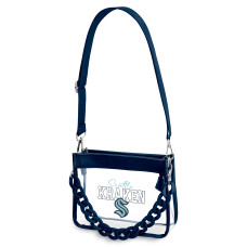 Seattle Kraken WEAR by Erin Andrews Plastic Chain Mini Crossbody Bag