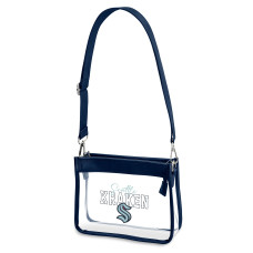 Seattle Kraken WEAR by Erin Andrews Plastic Chain Mini Crossbody Bag