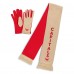 Женская Washington Capitals WEAR by Erin Andrews Tonal Microcheck Scarf & Glove Set