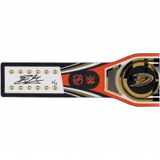 Ryan Getzlaf Anaheim Ducks Autographed Fanatics Authentic WWE Legacy Title Belt with 2007 SC Champs Inscription - Limited Edition of 5 Ryan Getzlaf Anaheim Ducks Autographed Fanatics Authentic WWE Legacy Title Belt with 2007 SC Champs Inscription - Limited Edition of 5