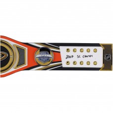 Ryan Getzlaf Anaheim Ducks Autographed Fanatics Authentic WWE Legacy Title Belt with 2007 SC Champs Inscription - Limited Edition of 5 Ryan Getzlaf Anaheim Ducks Autographed Fanatics Authentic WWE Legacy Title Belt with 2007 SC Champs Inscription - Limited Edition of 5