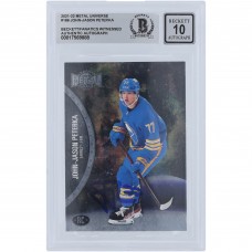 JJ Peterka Buffalo Sabres Autographed 2021-22 Upper Deck Skybox Metal Universe #186 Beckett Fanatics Witnessed Authenticated 10 Rookie Card JJ Peterka Buffalo Sabres Autographed 2021-22 Upper Deck Skybox Metal Universe #186 Beckett Fanatics Witnessed Authenticated 10 Rookie Card
