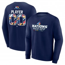 Кофта Fanatics 2025 4 Nations Face-Off Pick-A-Player - Navy Кофта Fanatics 2025 4 Nations Face-Off Pick-A-Player - Navy