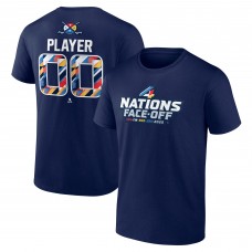 Футболка Fanatics 2025 4 Nations Face-Off Pick-A-Player - Navy