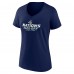 Футболка Fanatics Womens 2025 4 Nations Face-Off Pick-A-Player V-Neck - Navy