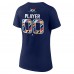 Футболка Fanatics Womens 2025 4 Nations Face-Off Pick-A-Player V-Neck - Navy
