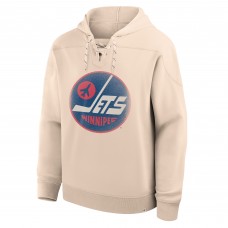 Толстовка Winnipeg Jets Fanatics Cream Vintage