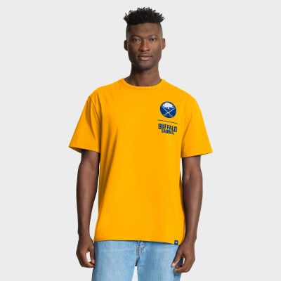 Buffalo Sabres Fanatics Gold Crash The Net Legacy T-Shirt