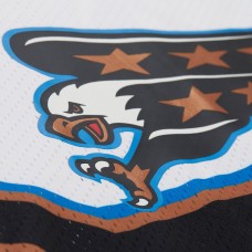 Unisex Washington Capitals Alexander Ovechkin Mitchell & Ness White Maxxed Out Fashion Basketball Jersey