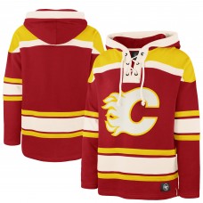 Calgary Flames 47 Red Superior Lacer Hoodie