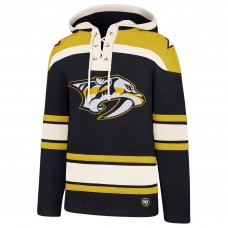 Nashville Predators 47 Black Superior Lacer Hoodie