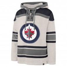 Толстовка Winnipeg Jets 47 Oatmeal Rockaway Lacer