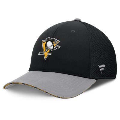 Бейсболка Pittsburgh Penguins Fanatics Black Fundamentals Span
