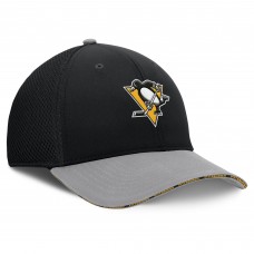 Бейсболка Pittsburgh Penguins Fanatics Black Fundamentals Span