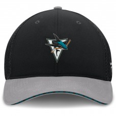Бейсболка San Jose Sharks Fanatics Black Fundamentals Span Бейсболка San Jose Sharks Fanatics Black Fundamentals Span
