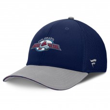 Бейсболка Colorado Avalanche Fanatics Navy Fundamentals Span