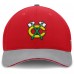 Бейсболка Chicago Blackhawks Fanatics Red Fundamentals Span