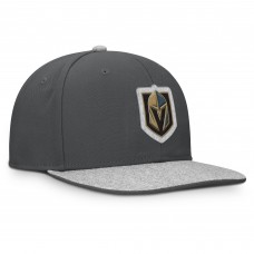 Бейсболка Vegas Golden Knights Fanatics Charcoal Fundamentals Loden