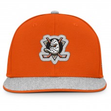 Бейсболка Anaheim Ducks Fanatics Orange Fundamentals Loden