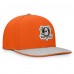 Бейсболка Anaheim Ducks Fanatics Orange Fundamentals Loden