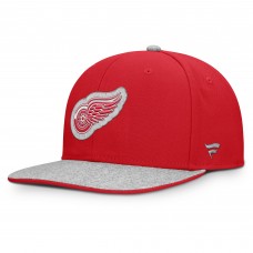 Detroit Red Wings Fanatics Red Fundamentals Loden Snapback Hat Detroit Red Wings Fanatics Red Fundamentals Loden Snapback Hat