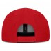 Detroit Red Wings Fanatics Red Fundamentals Loden Snapback Hat