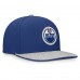 Edmonton Oilers Fanatics Royal Fundamentals Loden Snapback Hat