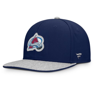 Бейсболка Colorado Avalanche Fanatics Navy Fundamentals Loden