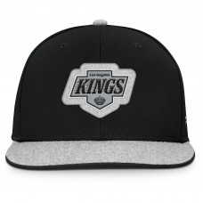 Los Angeles Kings Fanatics Black Fundamentals Loden Snapback Hat