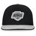 Los Angeles Kings Fanatics Black Fundamentals Loden Snapback Hat