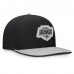 Los Angeles Kings Fanatics Black Fundamentals Loden Snapback Hat