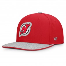 Бейсболка New Jersey Devils Fanatics Red Fundamentals Loden