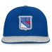 New York Rangers Fanatics Blue Fundamentals Loden Snapback Hat