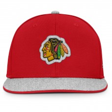 Бейсболка Chicago Blackhawks Fanatics Red Fundamentals Loden