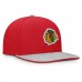 Бейсболка Chicago Blackhawks Fanatics Red Fundamentals Loden
