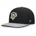 Бейсболка Pittsburgh Penguins Fanatics Black Fundamentals Loden