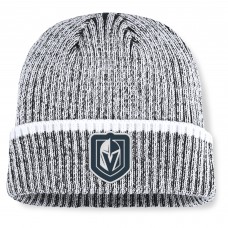 Шапка Vegas Golden Knights Fanatics Charcoal/White Fundamental Haze Cuffed Knit