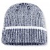 Шапка Colorado Avalanche Fanatics Navy/White Fundamental Haze Cuffed Knit