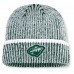 Шапка Minnesota Wild Fanatics Green/White Fundamental Haze Cuffed Knit