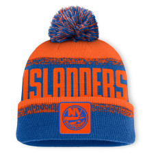 Шапка с помпоном New York Islanders Fanatics Royal/Orange Fundamentals Thrive Шапка с помпоном New York Islanders Fanatics Royal/Orange Fundamentals Thrive